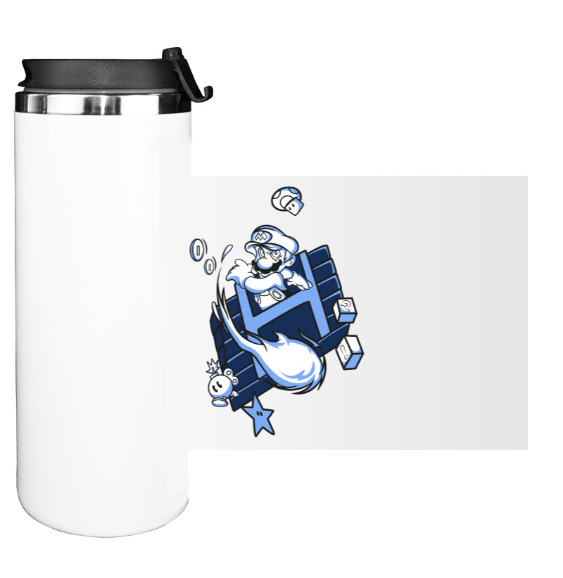 Water Bottle on Tumbler - Mario 7 - Mfest