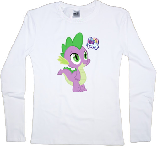 Women's Longsleeve Shirt - Spike My Little Pony - Mfest