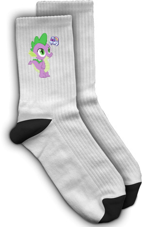 Socks - Spike My Little Pony - Mfest