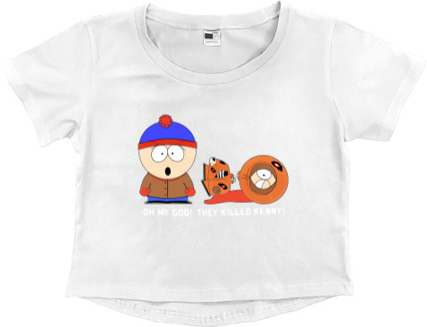 Women's Cropped Premium T-Shirt - SOUTH PARK 14 - Mfest