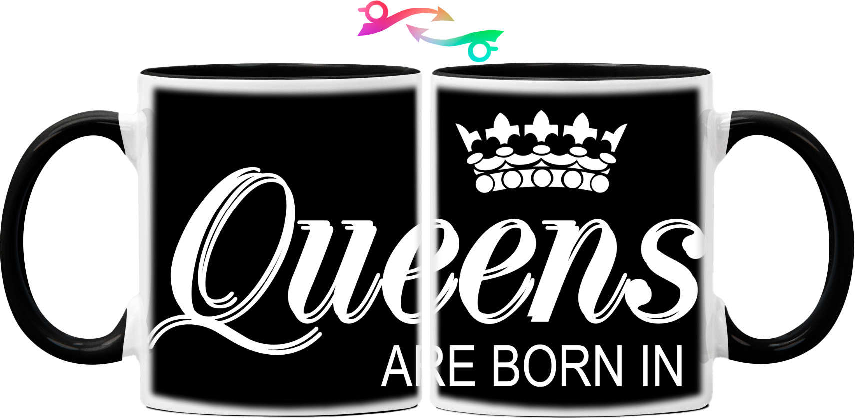 Mug - queens are born - Mfest