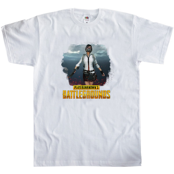 Kids' T-Shirt Fruit of the loom - PUBG PlayerUnknown's Battlegrounds - Mfest