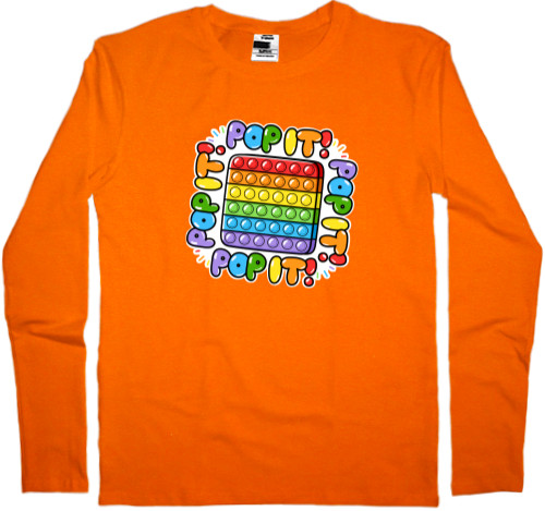 Kids' Longsleeve Shirt - POP IT - Mfest