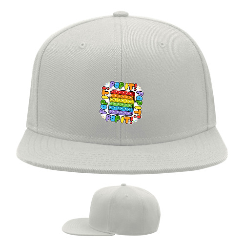 Snapback Baseball Cap - POP IT - Mfest