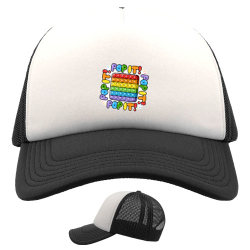 Kids' Trucker Cap - POP IT - Mfest