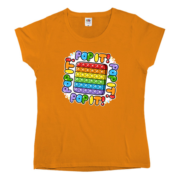 Women's T-shirt Fruit of the loom - POP IT - Mfest