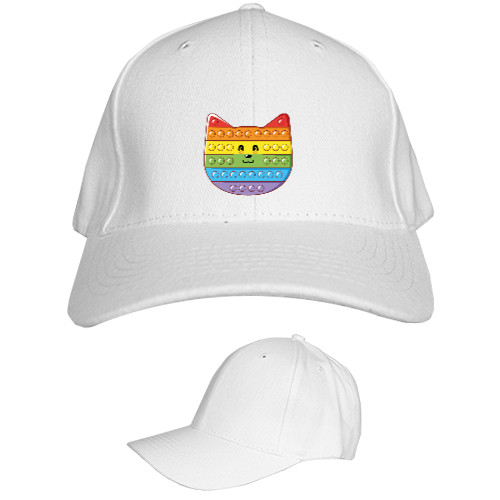 Kids' Baseball Cap 6-panel - POP IT Cat - Mfest