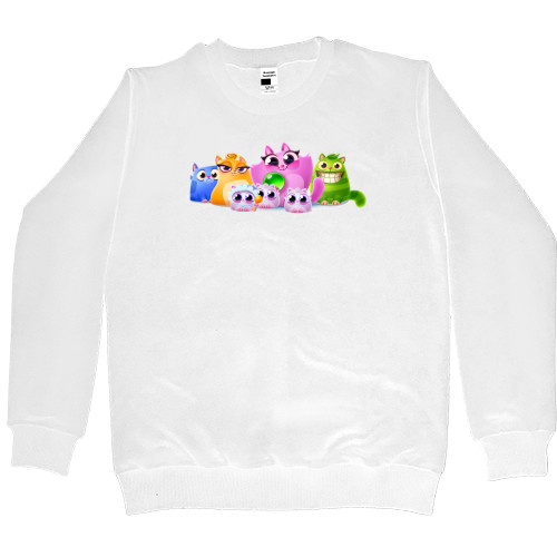 Women's Premium Sweatshirt - Pop Cat / Pop Cats - Mfest