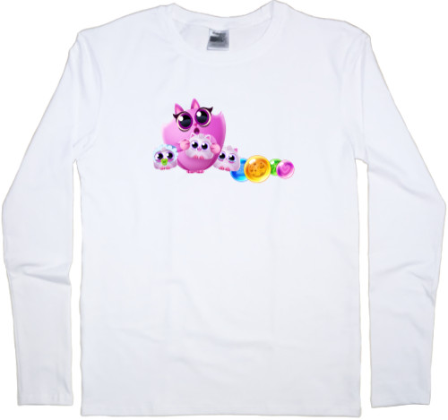 Kids' Longsleeve Shirt - Pop Cat / Pop Cats 2 - Mfest