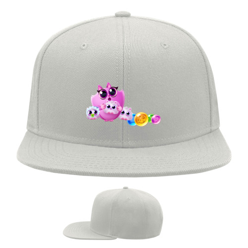 Snapback Baseball Cap - Pop Cat / Pop Cats 2 - Mfest