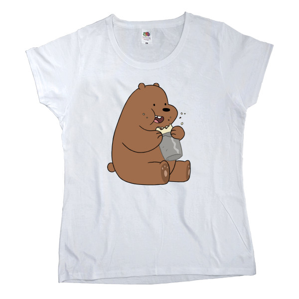 Women's T-shirt Fruit of the loom - We Bare Bears - Mfest