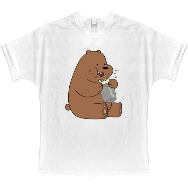 T-shirt Oversize - We Bare Bears - Mfest