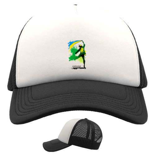 Kids' Trucker Cap - Ukraine in style Steadman Paolo - Mfest