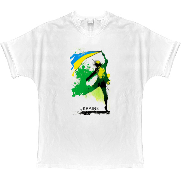 T-shirt Oversize - Ukraine in style Steadman Paolo - Mfest