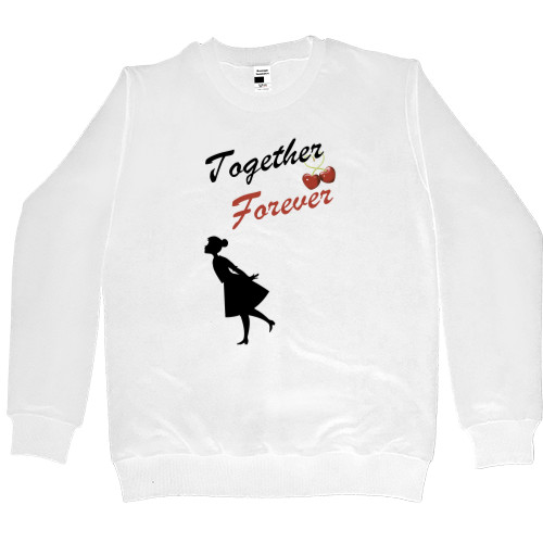 Women's Premium Sweatshirt - Together - Forever Cherry Woman - Mfest