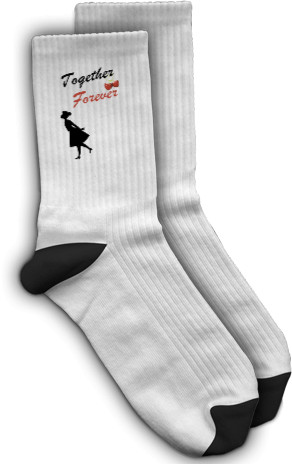 Socks - Together - Forever Cherry Woman - Mfest