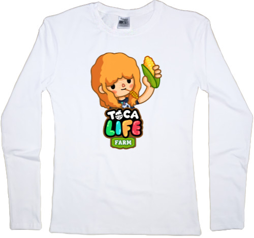 Toca Boca - Women's Longsleeve Shirt - Toca Boca farm - Mfest