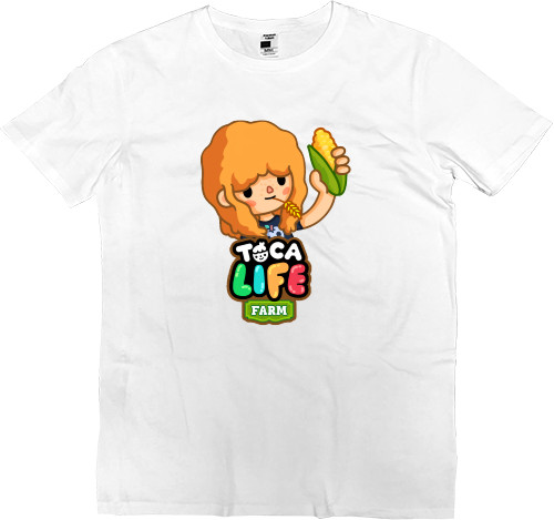 Toca Boca - Men’s Premium T-Shirt - Toca Boca farm - Mfest