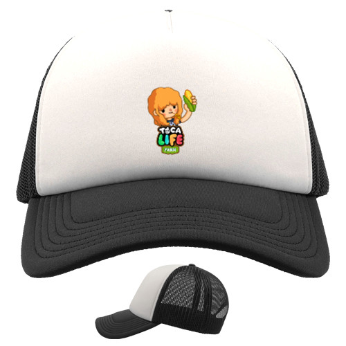 Kids' Trucker Cap - Toca Boca farm - Mfest