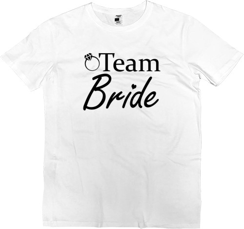 Футболка Премиум Мужская - Team bride - Mfest