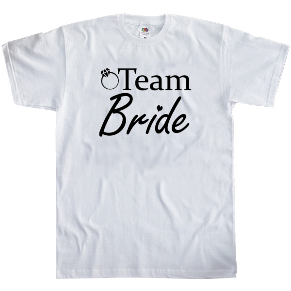 Kids' T-Shirt Fruit of the loom - team bride - Mfest