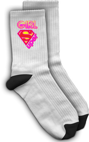 Socks - super girl - Mfest