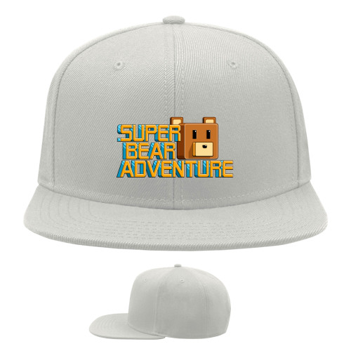 Snapback Baseball Cap - super bear adventure - Mfest