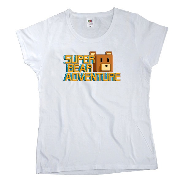 Women's T-shirt Fruit of the loom - super bear adventure - Mfest