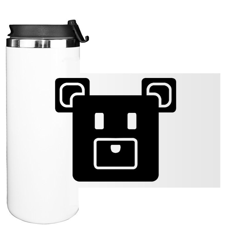 Water Bottle on Tumbler - Super bear adventure Logo - Mfest