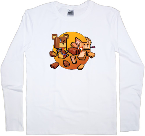 Men's Longsleeve Shirt - Super bear adventure 3 - Mfest