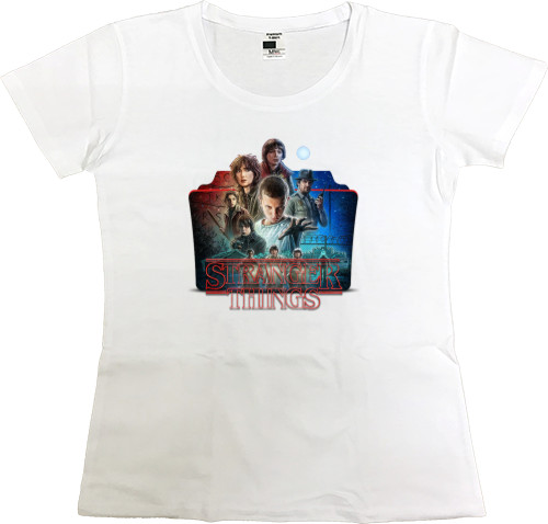 Women's Premium T-Shirt - Stranger Things 11 - Mfest