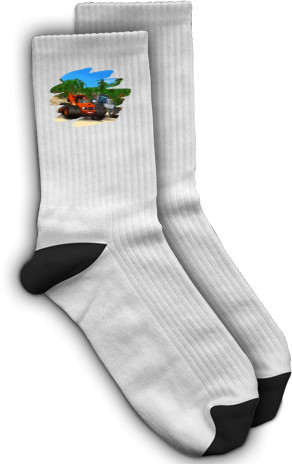 Socks - FLASH AND WONDER CARS 4 - Mfest