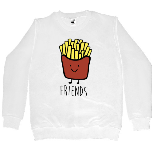 Women's Premium Sweatshirt - Burger - Potato 2 - Mfest