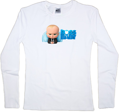 Women's Longsleeve Shirt - boss baby - Mfest