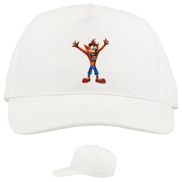 Baseball Caps - 5 panel - Crash Bandicoot - Mfest