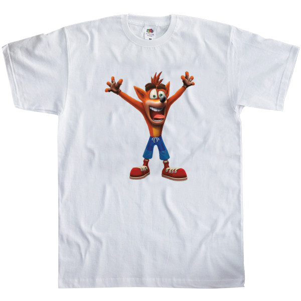 Kids' T-Shirt Fruit of the loom - Crash Bandicoot - Mfest