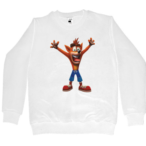 Women's Premium Sweatshirt - Crash Bandicoot - Mfest