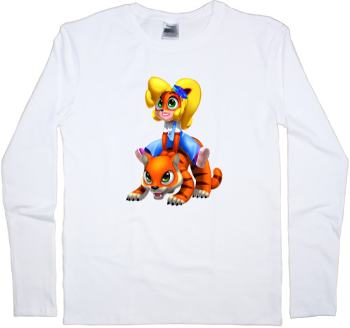 Kids' Longsleeve Shirt - Coco Bandicoot - Mfest