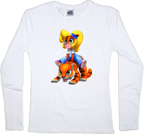 Women's Longsleeve Shirt - Coco Bandicoot - Mfest