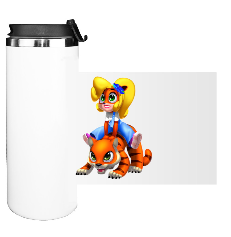 Water Bottle on Tumbler - Coco Bandicoot - Mfest