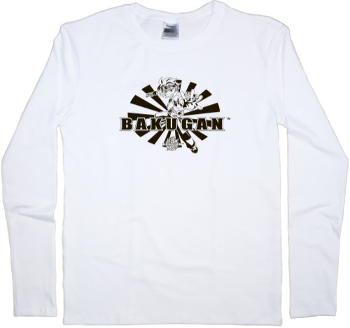 Men's Longsleeve Shirt - BAKUGAN LOGO - Mfest