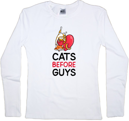 CATS BEFORE GUYS