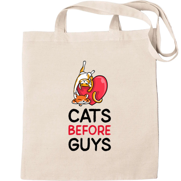 CATS BEFORE GUYS