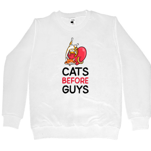 CATS BEFORE GUYS