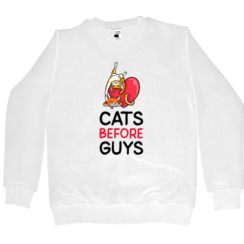 CATS BEFORE GUYS