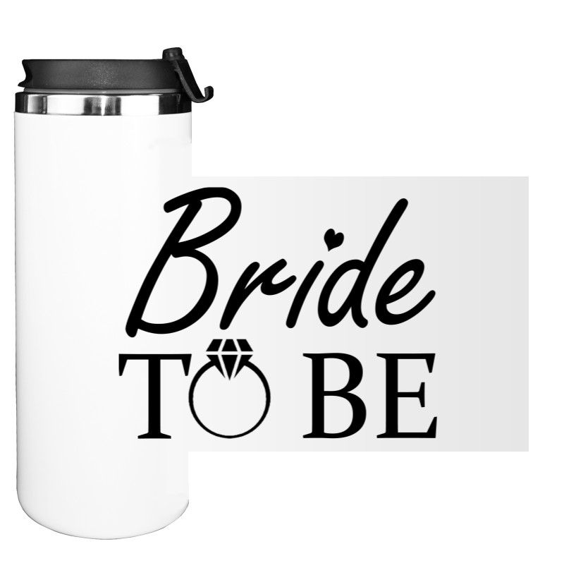 Water Bottle on Tumbler - Bride 3 - Mfest