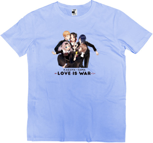 Men’s Premium T-Shirt - Kaguya-sama Love is War - Mfest