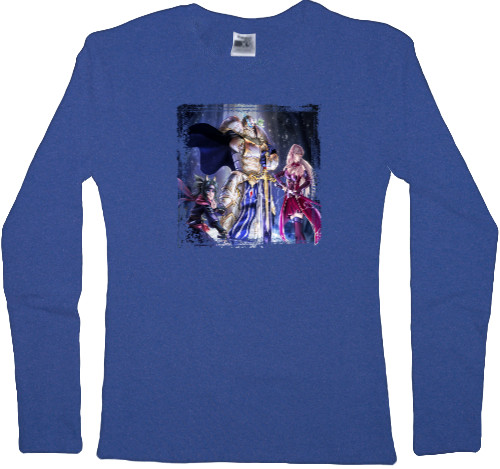 Women's Longsleeve Shirt - Skeleton Knight in Another World - Mfest