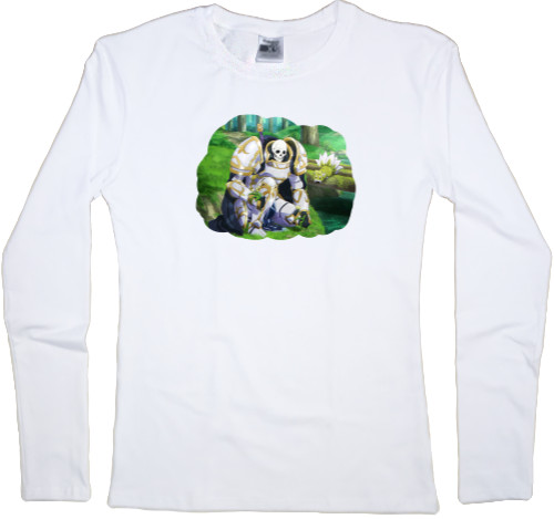 Women's Longsleeve Shirt - Skeleton knight - Mfest