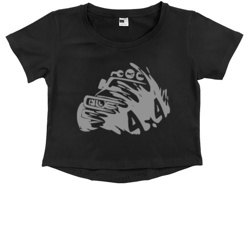 Kids' Premium Cropped T-Shirt - 4x4 - Mfest